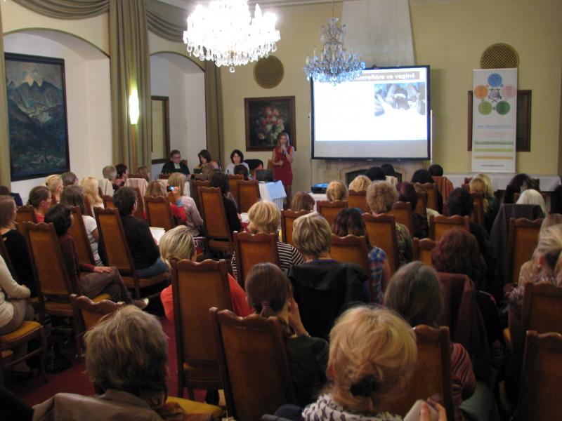 "Reprodukce a klimakterium" reportáž z přednášky Mgr.Vilánkové